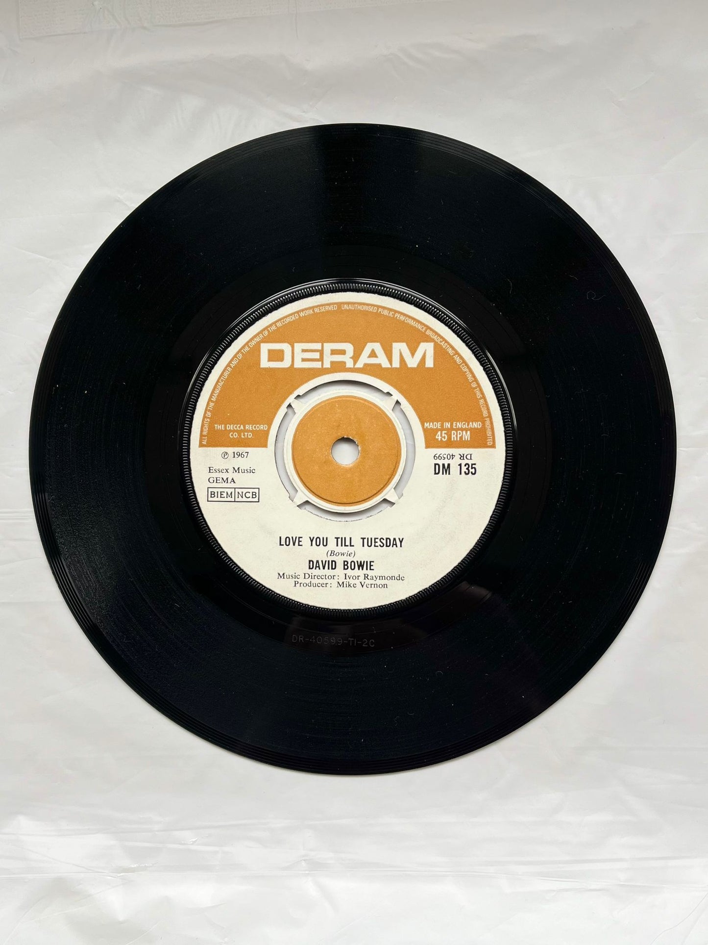 LOVE YOU TIL TUESDAY / DID YOU EVER HAVE A DREAM