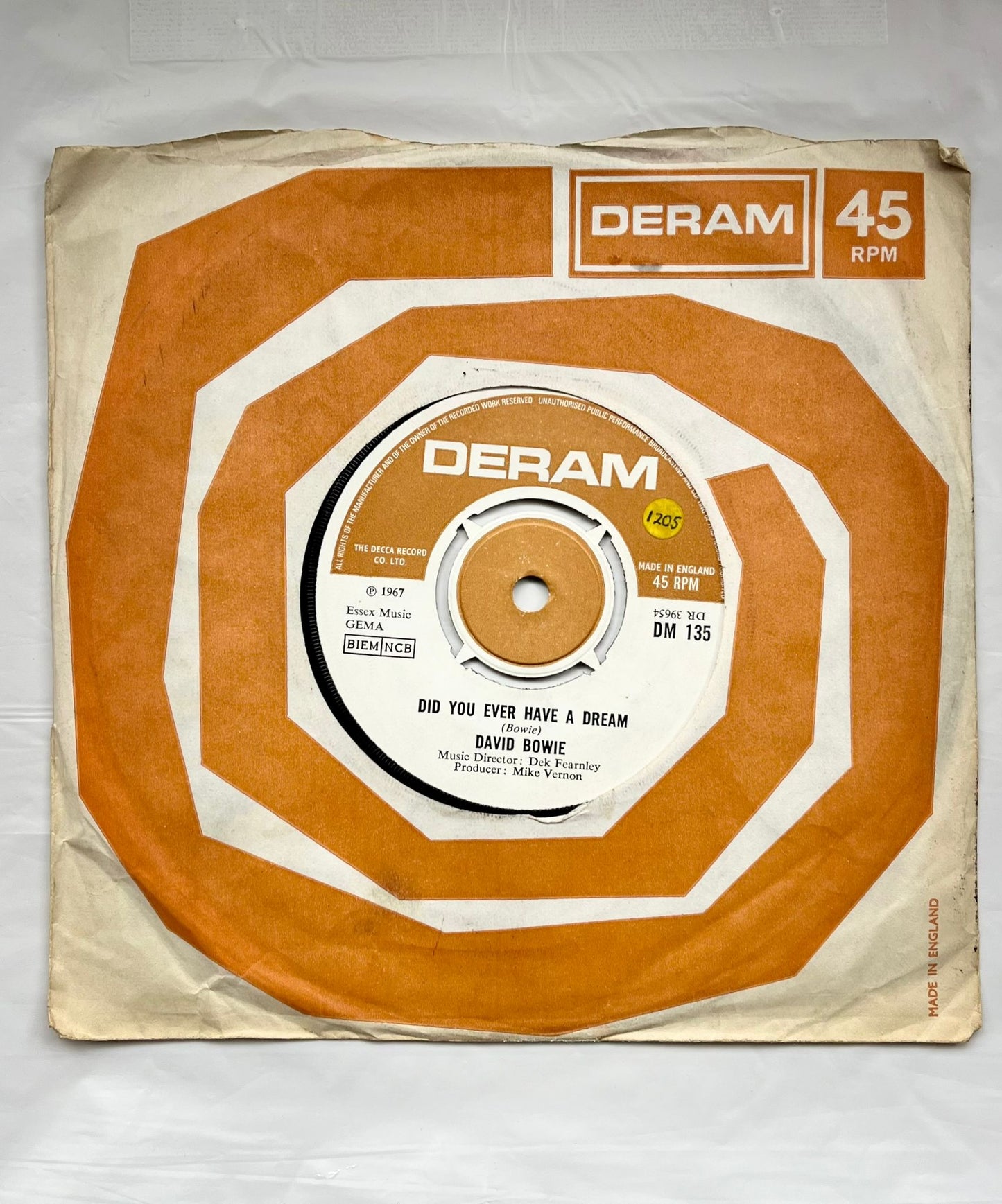 LOVE YOU TIL TUESDAY / DID YOU EVER HAVE A DREAM