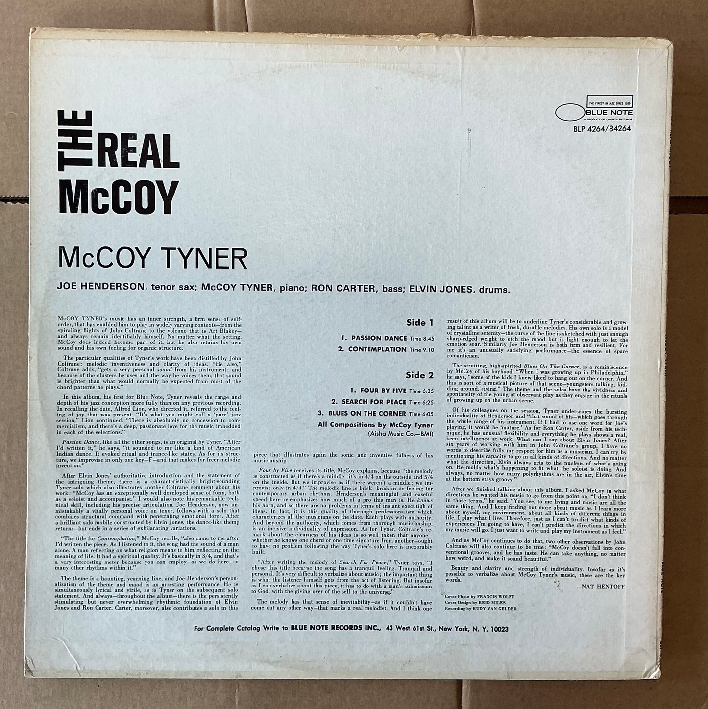 THE REAL MCCOY