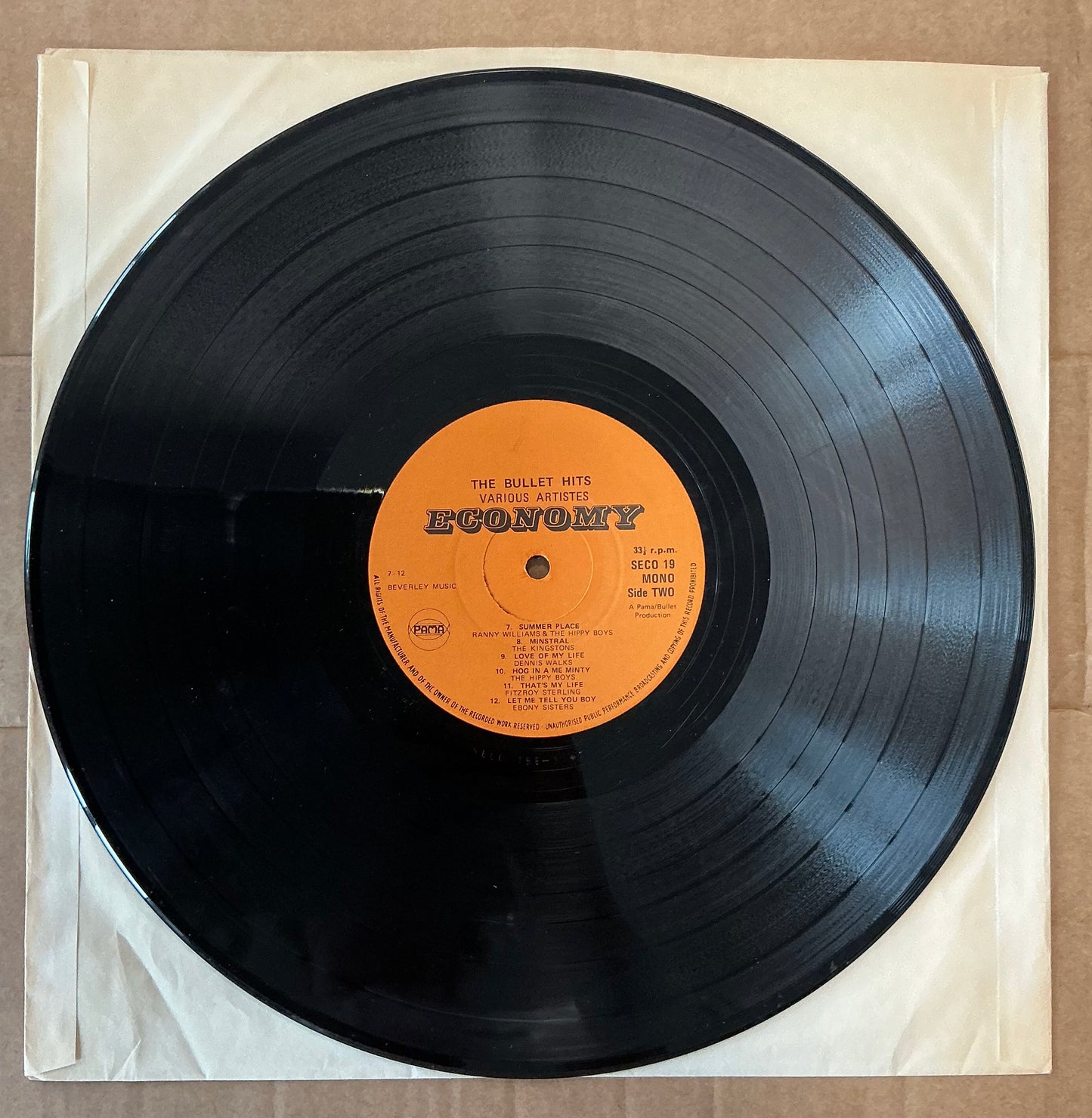 BULLET (A WORLD OF REGGAGE)